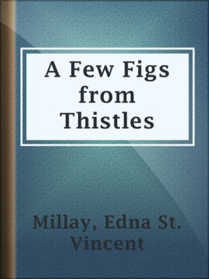 cover image of A Few Figs from Thistles